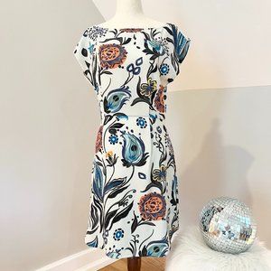 Anthropologie Weston Wear Floral Dress Sz XS